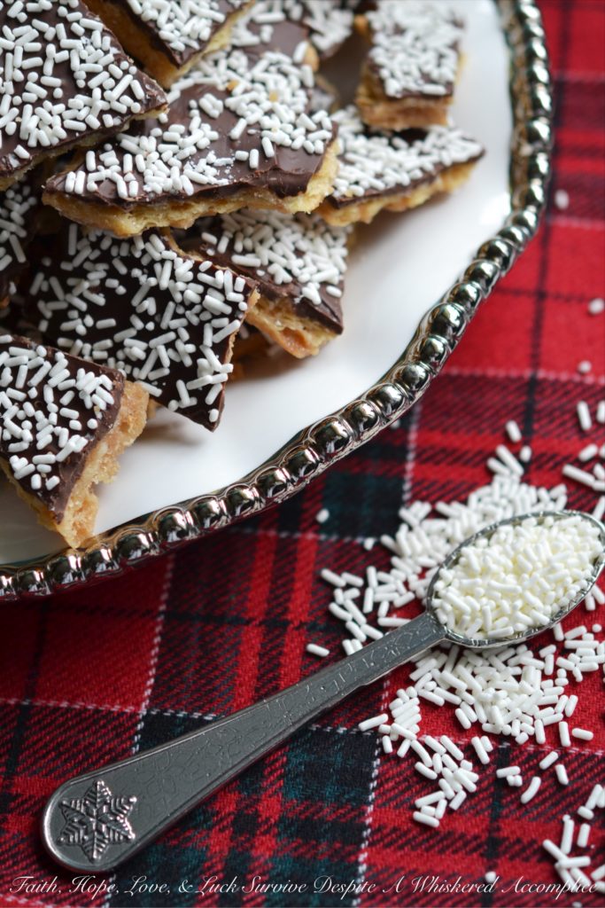 Special Winter Cracker Candy - This isn’t just any sweet treat; it’s a delightful winter cracker candy that’s both simple to make and super addictive. Picture a crispy, toffee-like cracker base smothered in rich, melted semi-sweet chocolate and showered with a dusting of white candy sprinkles for a fun, festive touch. Whether you’re celebrating a cozy snow day or just want a quick and easy dessert that will wow your friends and family, this cracker candy is sure to be a hit.