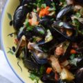 Drunken Irish Mussels - These boozy Irish whiskey mussels are inexpensive, easy to trash up with goodies, and extremely quick to make. Just add bread or some pasta and you’ve got a meal fit for a queen, king, or even an annoying little leprechaun who has no intention of sharing his pot o’ gold.
