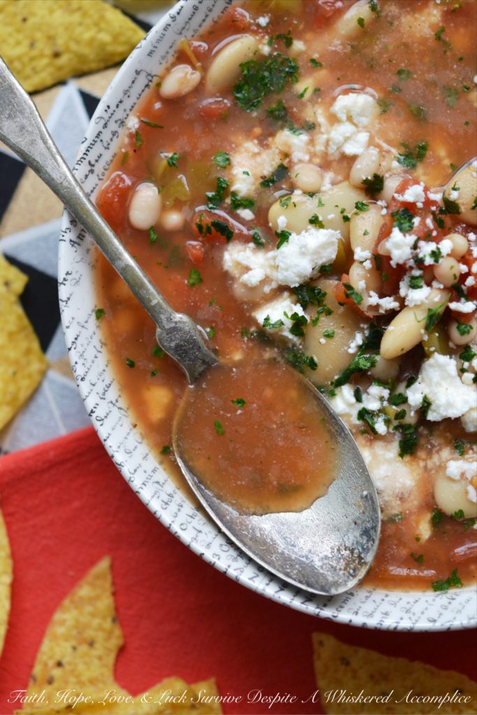 10-Minute Mexican Bean Soup - In less than ten minutes, you can make a healthy vegetarian soup with very little work involved, unless you consider using a can opener work. Canned beans, tomatoes, and green chiles add texture to this Mexican-inspired soup, while a handful of fresh cilantro and a few teaspoons of taco seasoning wake everything up with a burst of flavor. And let’s not forget the finishing touch. The cheese. A generous sprinkle of queso fresco really makes this bean soup pop, but honestly, whatever cheese you’ve got hiding in your fridge will do the trick. Cheddar, manchego, or even pepper jack if you’re feeling a little spicy. This is your soup, after all, so go ahead and make it your own.