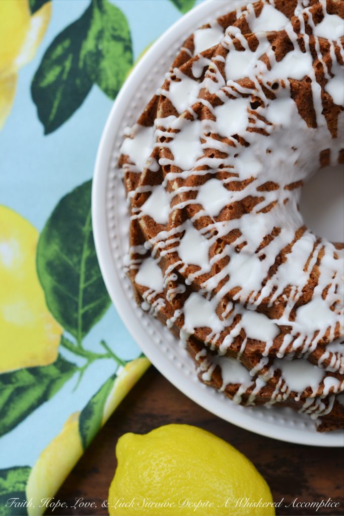 Limoncello and pound cake come together in this gorgeously boozy, sweet, tangy, and very light citrus-infused Bundt cake.