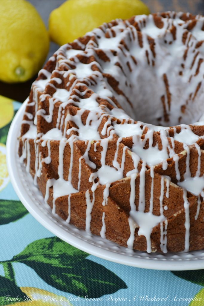 Limoncello and pound cake come together in this gorgeously boozy, sweet, tangy, and very light citrus-infused Bundt cake.