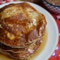 Healthier flavor-filled pancakes are only a few ingredients away with this simple and nutritious small batch Saturday pancake recipe.