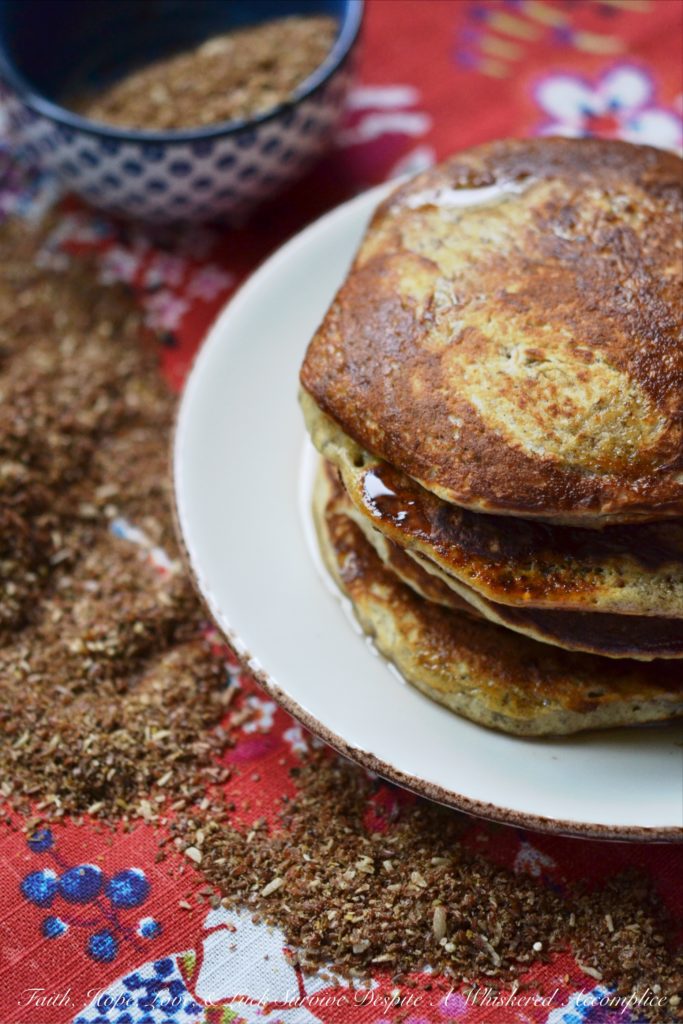 Healthier flavor-filled pancakes are only a few ingredients away with this simple and nutritious small batch Saturday pancake recipe.