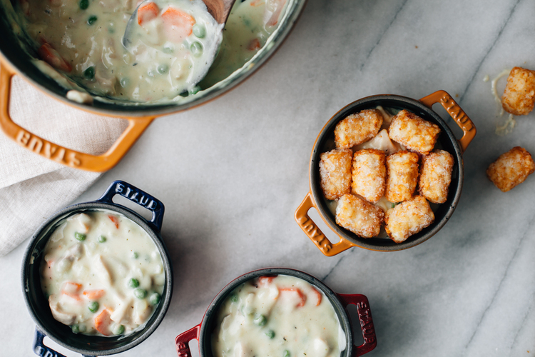 Tater Tot Chicken Pot Hotdish - Molly Yeh