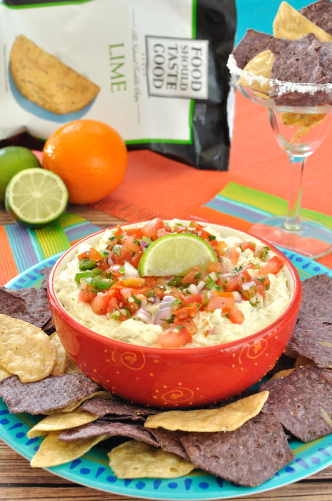 Crockpot Margarita Chicken Dip - Dip Recipe Creations