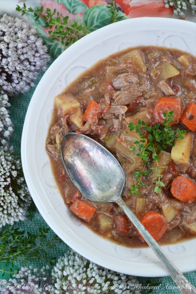 Lamb & Root Vegetable English Stew - Beef stew gets all the love, but this crockpot recipe allows lamb a chance to strut its stuff for once. This is a full-on, slow-cooked English-style lamb stew situation, starring tender lamb loin chops, lots of fresh thyme, and a whole cast of root vegetables that soak up every bit of flavor. The real magic happens when you pour in a can or bottle of stout beer, which turns the stew's gravy into something so rich and velvety, you’ll want to eat it by the spoonful. If you’ve been looking for the ultimate alternative to beef stew, your search ends here.