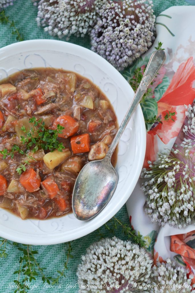 Lamb & Root Vegetable English Stew - Beef stew gets all the love, but this crockpot recipe allows lamb a chance to strut its stuff for once. This is a full-on, slow-cooked English-style lamb stew situation, starring tender lamb loin chops, lots of fresh thyme, and a whole cast of root vegetables that soak up every bit of flavor. The real magic happens when you pour in a can or bottle of stout beer, which turns the stew's gravy into something so rich and velvety, you’ll want to eat it by the spoonful. If you’ve been looking for the ultimate alternative to beef stew, your search ends here.
