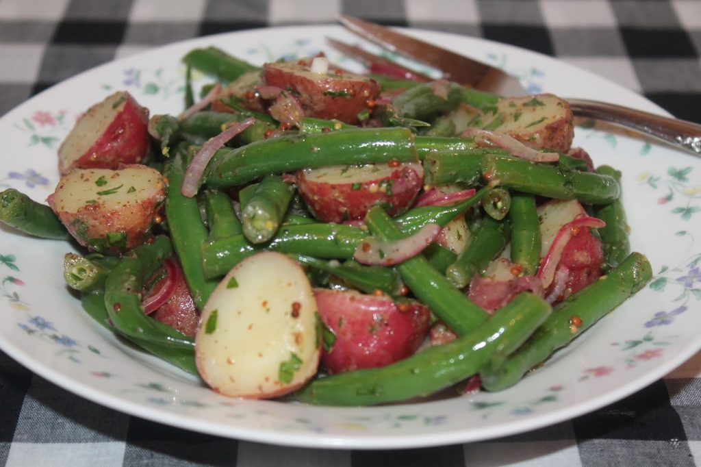Green Bean and Red Potato Salad - Savory Moments