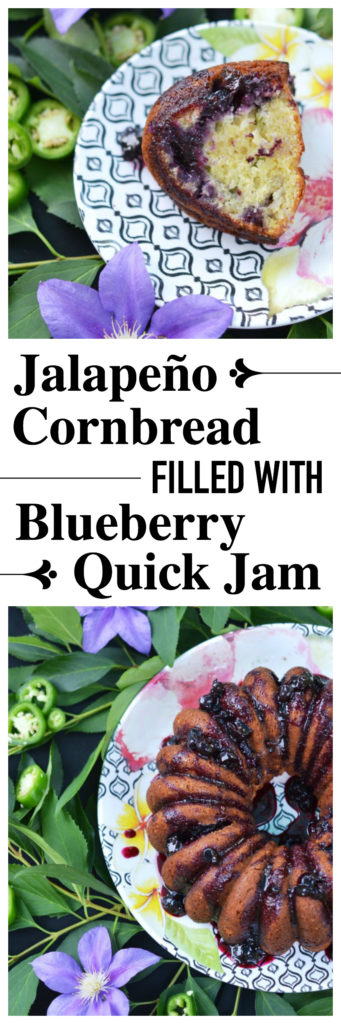 Jalapeños and fresh blueberries come together in this recipe to make the most deliciously sweet and spicy cornbread you've ever tasted.