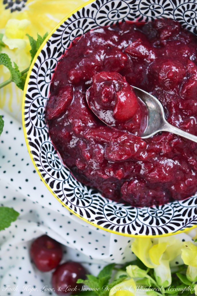 Homemade Bing Cherry Pie Filling - Not only is homemade cherry pie filling better than any canned variety you will find available at your local market, but it is also as easy as pie to make. You'll just need some fresh cherries and a few simple ingredients.