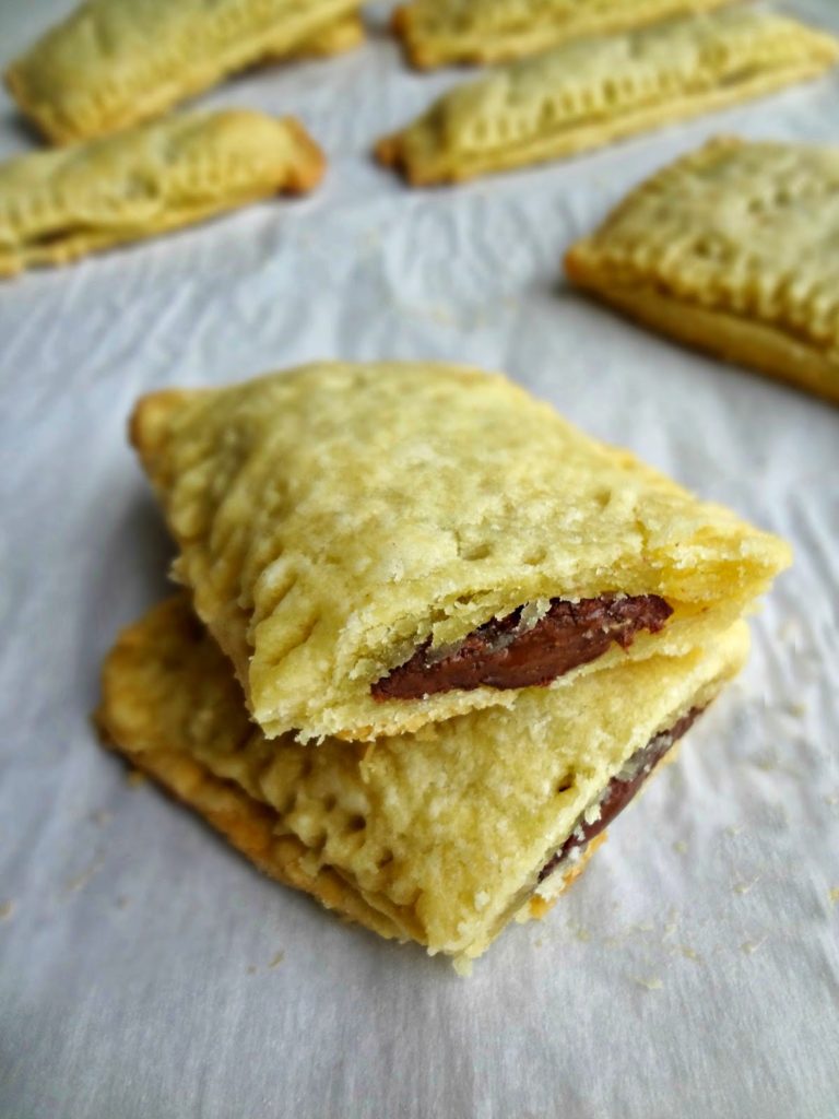 Chocolate Peanut Butter Breakfast Pastries - The Cooking Actress