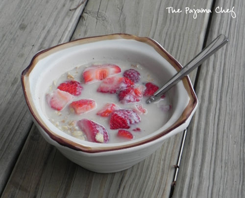 Maple Berry Overnight Oats - The Pajama Chef