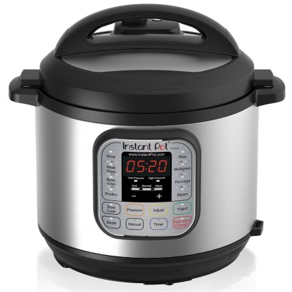 Enter to win an Instant Pot Duo60 6 quart 7-in-1 Pressure Cooker.