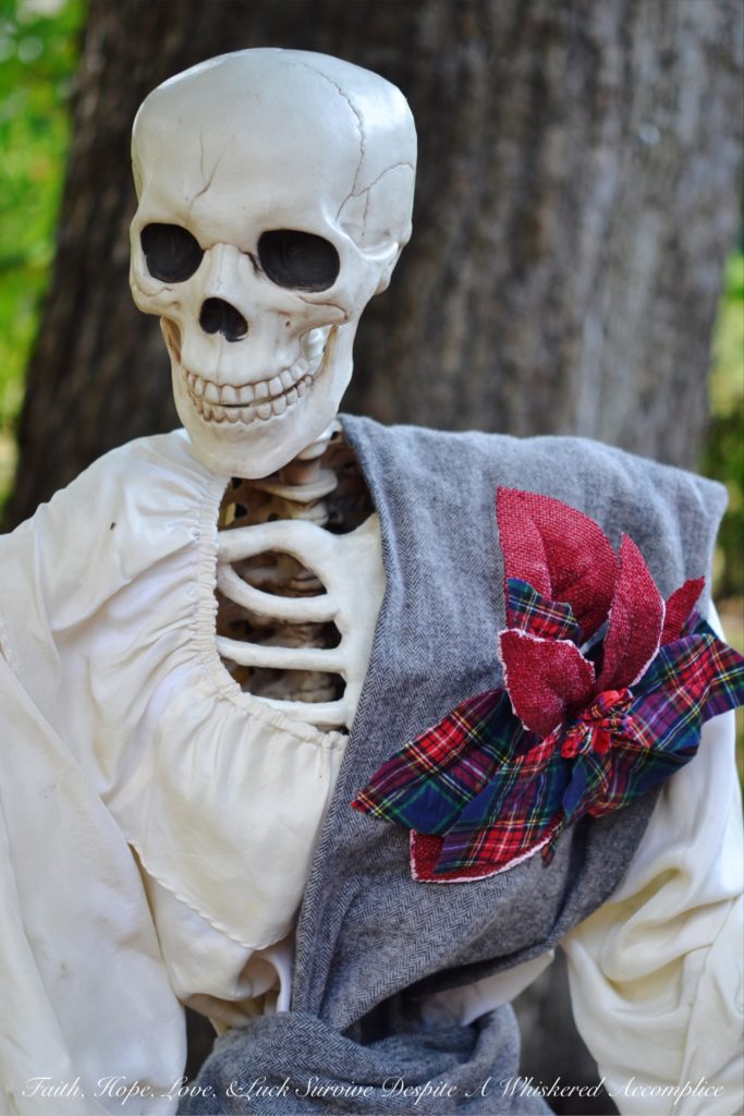A sneak peak of the 2017 "The Nightmare Before Christmas" themed Scottish Skeleton Clan Army at The Historic Herndon Halloween House located in Herndon, VA.