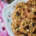 Cranberry Orange Cookies - Dried cranberries, white chocolate chips, and a generous amount of orange zest make these chewy and crunchy Christmas holiday cookies simply irresistible.