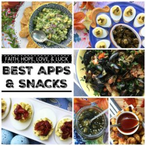 We're counting down the days until New Year's 2018 by sharing our best and favorite appetizers and snacks of the year 2017.