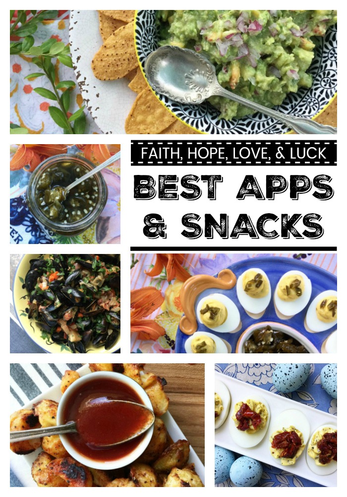 We're counting down the days until New Year's 2018 by sharing our best and favorite appetizers and snacks of the year 2017.