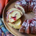 Cranberry sauce and beer are the secret to making this fall breakfast Bundt cake so amazingly delicious. Who says you can't have beer for breakfast?