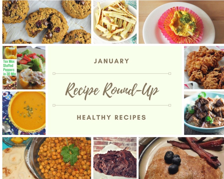 The month of January is all about making healthier choices and starting the new year off right. These healthy round-up recipes should help with that.
