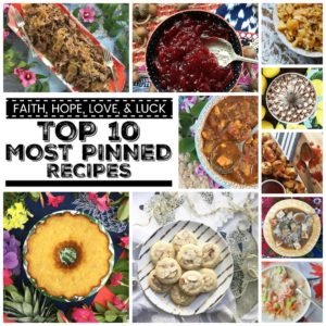 We're counting down the days until New Year's 2018 by sharing our top 10 most pinned reader's choice recipes of the year 2017.