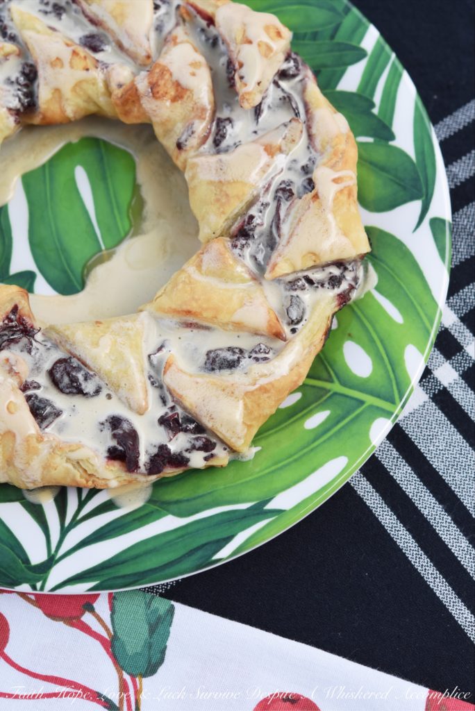 Cherry Bundt Breakfast Danish - Try using your Bundt pan for something other than a cake for once by using puff pastry and cherry pie filling to create a quick and easy breakfast danish. You'll love just how easy this recipe is to make and you'll love how it tastes even more.