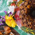 Ginger & Peach Jam Cake - Spicy ginger and sweet peach jam combine together in this Bundt cake to make a dessert that is absolutely heavenly as well as comforting.