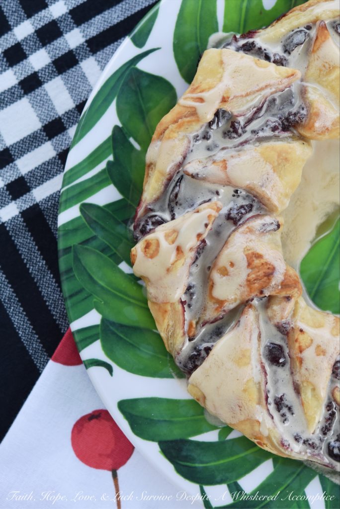 Cherry Bundt Breakfast Danish - Try using your Bundt pan for something other than a cake for once by using puff pastry and cherry pie filling to create a quick and easy breakfast danish. You'll love just how easy this recipe is to make and you'll love how it tastes even more.