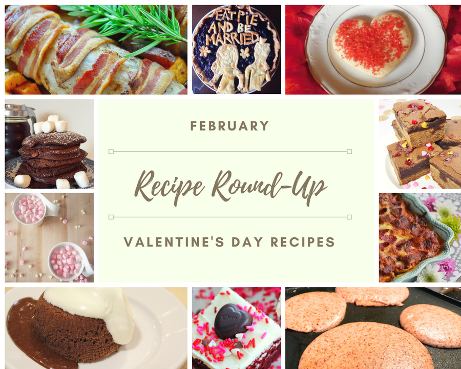 Celebrate the month of February with this Valentine's Day themed Recipe Round-Up. There's sure to be something your sweetheart will love.