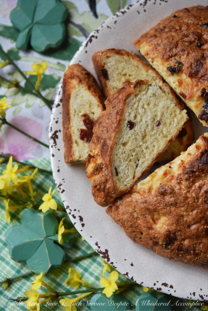 Irish Cheddar & Dried Cherry Soda Bread - This traditional Irish St. Patrick's Day-worthy soda bread gets a little something extra-special from the addition of shredded Irish cheddar cheese and tart dried cherries. Added bonus, there's no need to cut any butter into the dough either, which means that it's extremely quick to make and pop into the oven.