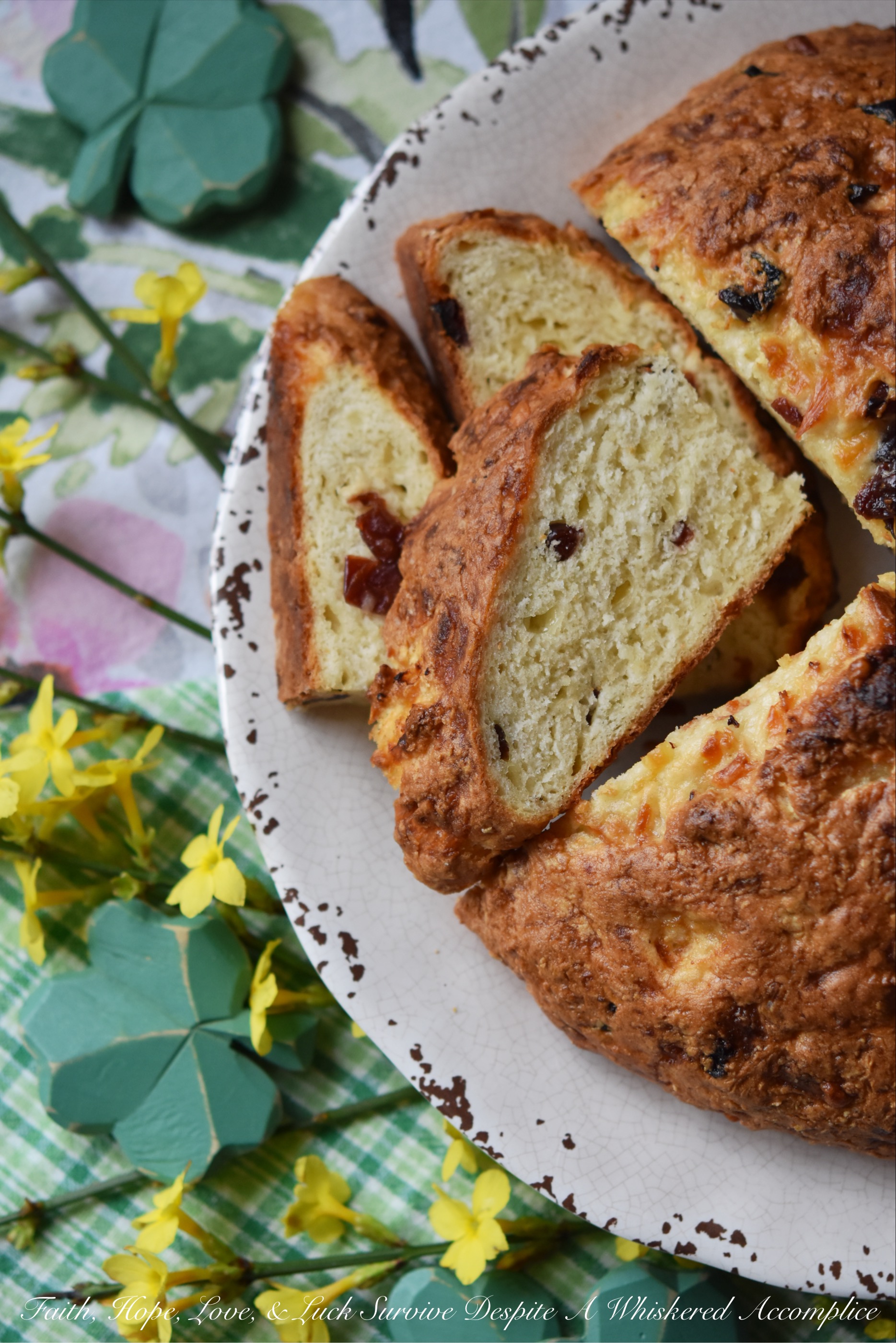 Irish Cheddar & Dried Cherry Soda Bread
