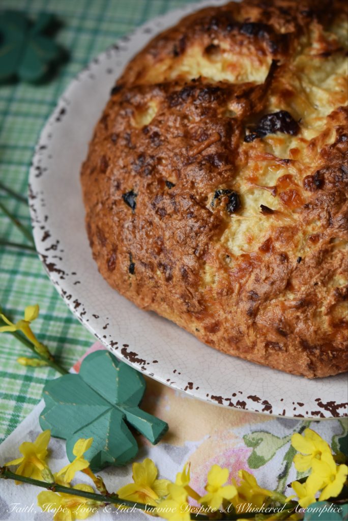 Irish Cheddar & Dried Cherry Soda Bread - This traditional Irish St. Patrick's Day-worthy soda bread gets a little something extra-special from the addition of shredded Irish cheddar cheese and tart dried cherries. Added bonus, there's no need to cut any butter into the dough either, which means that it's extremely quick to make and pop into the oven.