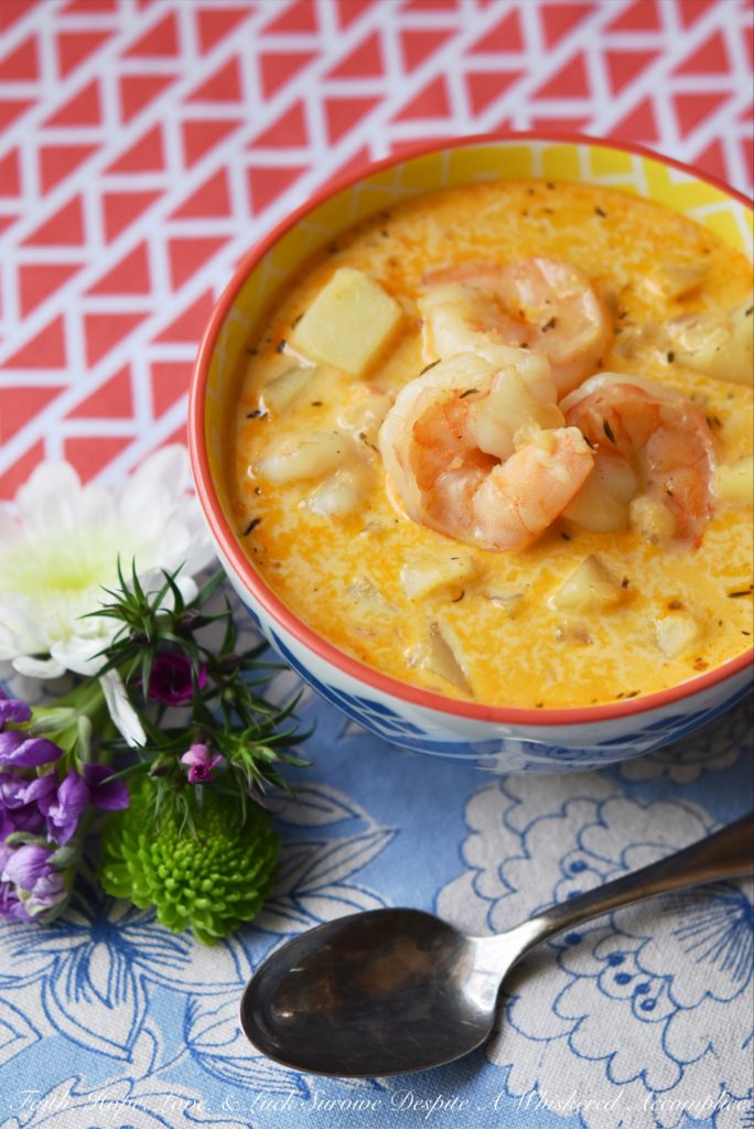 One-Pot Cajun Shrimp Chowder - Whether you find yourself craving a little taste of Mardi Gras, or maybe perhaps you’re just in the mood for a big, cozy bowl of spicy seafood goodness, this one-pot shrimp chowder is calling your name. It’s absolutely loaded with tender potatoes and juicy, plump shrimp, and every spoonful is creamy, spicy, and bursting with flavor. Trust us, if you’ve got a hankering for Cajun comfort food, this soup is about to become your new favorite. This chowder is going to have you coming back for seconds, possibly even thirds.