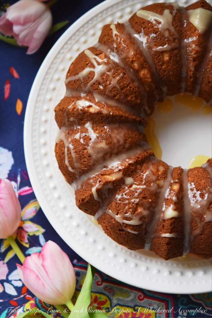This sweet honey butter drizzled gluten-free cornbread Bundt is the perfect marriage between cake and cornbread. It truly is the best of both worlds, especially for those living a gluten-free lifestyle.