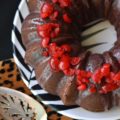 Vivid red maraschino cherries give this luscious lemon buttermilk Bundt cake a distinctive flavor, while also making it brilliantly, colorfully, and deliciously beautiful.
