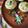 Pineapple Carrot Cake Cupcakes - Add a little something special to your Easter carrot cake cupcakes this spring with the addition of finely chopped pineapple and pineapple-infused cream cheese frosting. Not only are these cupcakes super moist, but they are also packed with flavor without being overly sweet.