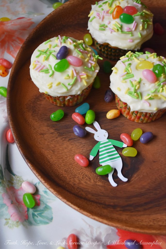 Pineapple Carrot Cake Cupcakes - Add a little something special to your Easter carrot cake cupcakes this spring with the addition of finely chopped pineapple and pineapple-infused cream cheese frosting. Not only are these cupcakes super moist, but they are also packed with flavor without being overly sweet.