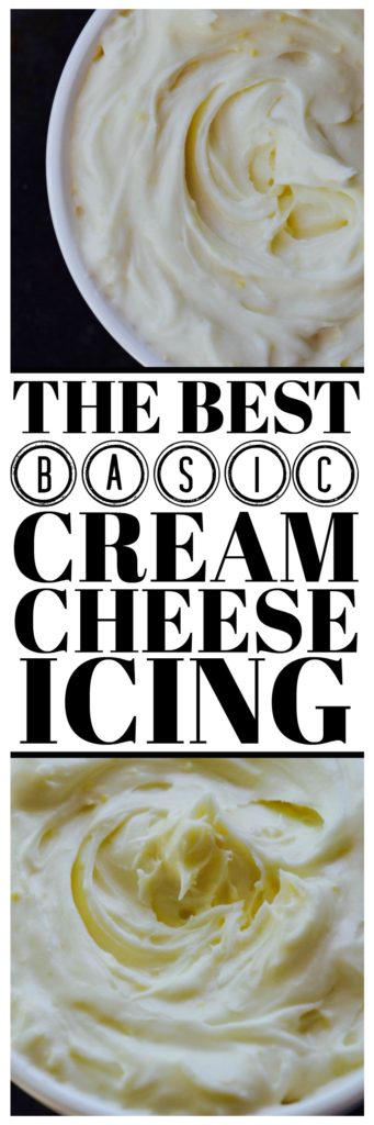 It literally takes five minutes and five ingredients to make THE BEST CREAM CHEESE ICING ever, so why settle for store-bought icing when this homemade version with fresh lemon zest and vanilla tastes so much better?