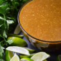 Lechon Asada Pork BBQ Sauce - Looking for a way to turn ordinary pulled pork into something extraordinary? Then this orange and lime citrus bbq sauce is definitely something you're going to want to try. It's sweet, tangy, flavorful, and gets a lovely kick from the parsley and cumin puréed into it. I promise that this lechon asada barbecue sauce is one that you're going to fall instantly in love with.
