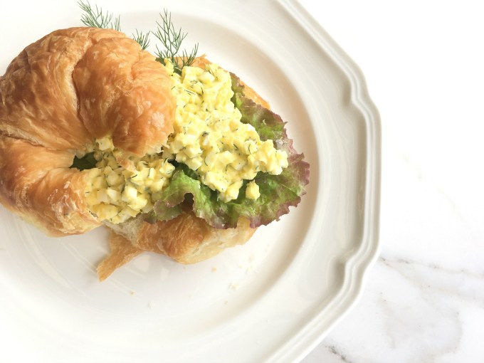 Dill Egg Salad Sandwich - Crafting a Family - Welcome to the Friday Frenzy, the best food and craft link party on the web. Visit us this week to see what recipes and crafts we are most excited about.