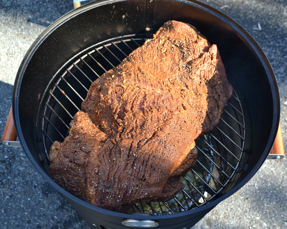 Smoked BBQ Beef Brisket - Crafty Cooking Mama - This month we're sharing our best and our absolute favorite recipes for dads in our June monthly recipe round-up. You're sure to find just the right recipe to make for your father this Father's Day.