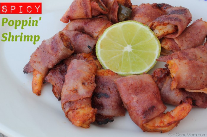 Spicy Poppin' Shrimp - Girl Gone Mom - This month we're sharing our best and our absolute favorite recipes for dads in our June monthly recipe round-up. You're sure to find just the right recipe to make for your father this Father's Day.