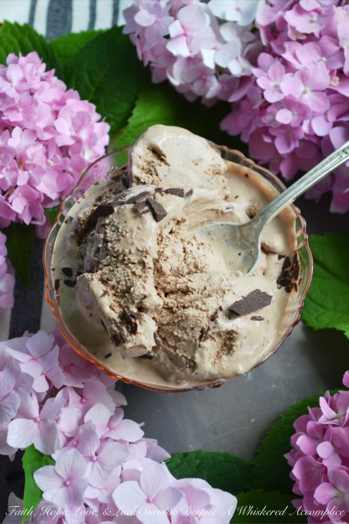 Chocolate Cinnamon Blender Ice Cream - With the aid of a blender, making homemade ice cream couldn't get any easier. Simply throw all of the ingredients into a blender, blend until smooth, and then churn in your ice cream machine until almost done. Add in a little bit of shaved chocolate, churn for an additional few minutes, and then you'll have the best chocolate cinnamon ice cream you've ever tasted.