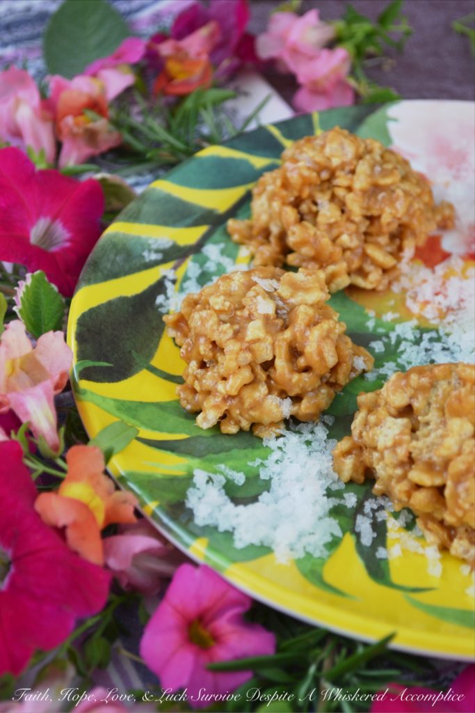 No-Bake Peanut Butter Rice Cereal Cookies - With this no-bake recipe, you can now have cookies in your house in under five minutes. A whole two to three minutes spent in front of a stove stirring sugar, corn syrup, and coconut oil or butter together is all that's required. Two to three minutes isn't even enough time in front of a stove to break a sweat and you'll be shocked at just how amazing these peanut butter and rice cereal cookies taste.