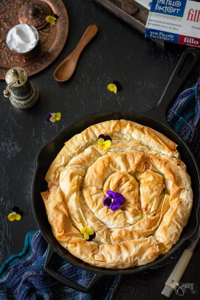 Greek Zucchini Ricotta Spiral Fillo Pie - All That's Jaz - Welcome to the Friday Frenzy, the best food and craft link party on the web. Visit us this week to see what recipes and crafts we are most excited about.