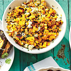 Grilled Mexican Corn Salad - Poinsettia Drive - Welcome to the Friday Frenzy, the best food and craft link party on the web. Visit us this week to see what recipes and crafts we are most excited about.