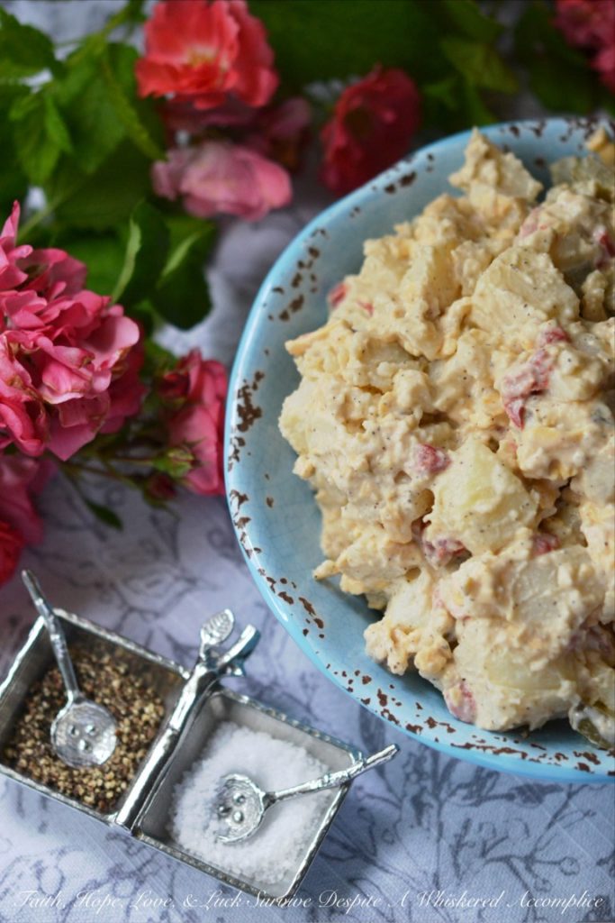 Pimento Cheese & Dill Pickle Potato Salad - Looking for a new and unique side salad for your next summer cookout, barbecue, or picnic? Look no further. We have you covered with our Top 10 favorite summer side salad recipes.