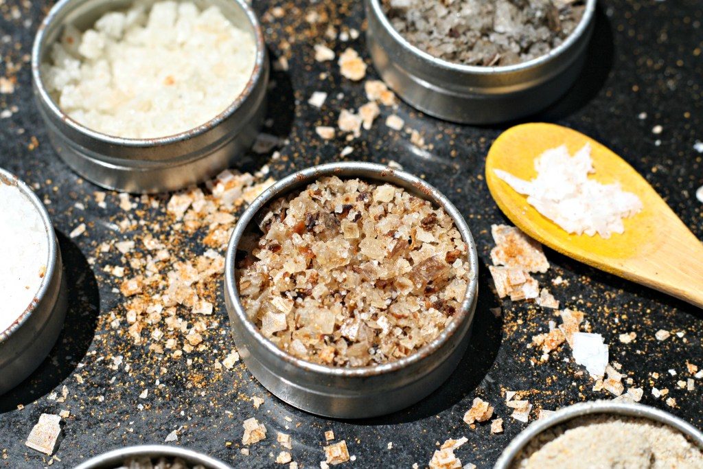 Flavored Salts - Looney for Food - Welcome to the Friday Frenzy, the best food and craft link party on the web. Visit us this week to see what recipes and crafts we are most excited about.