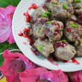 Crockpot Cranberry Jalapeño Swedish Meatballs - Swedish meatballs with a twist. These crockpot meatballs are made using homemade sweet and spicy cranberry jalapeño jam sauce that takes just minutes to make. Bake up extra meatballs to freeze, and store some extra jam sauce in the freezer, for an easy mid-week dinner or appetizer that your entire family will love.
