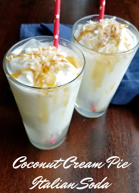 Coconut Cream Pie Italian Soda - Cooking with Carlee - Welcome to the Friday Frenzy, the best food and craft link party on the web. Visit us this week to see what recipes and crafts we are most excited about.