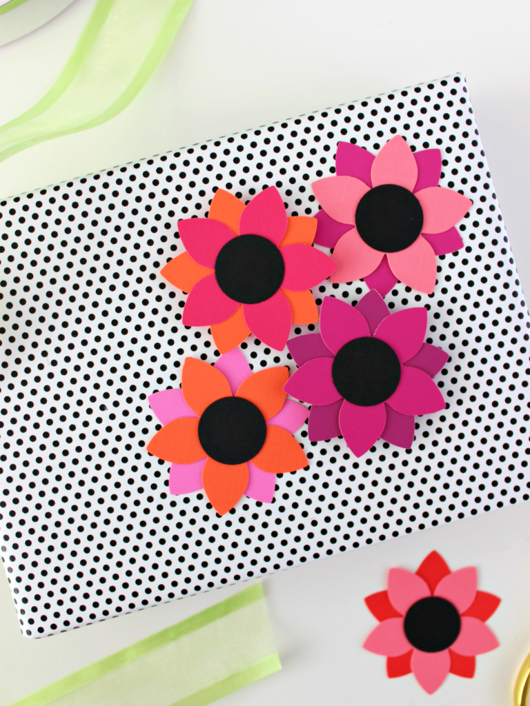 Simple Paper Flowers with Tropical Vibes - White House Crafts - Welcome to the Friday Frenzy, the best food and craft link party on the web. Visit us this week to see what recipes and crafts we are most excited about.
